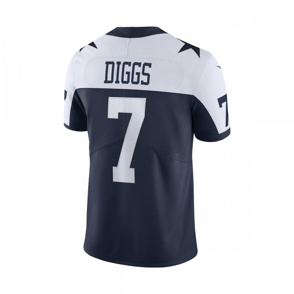Trevon Diggs Dallas Cowboys Nike Alternate Vapor Limited Jersey - Navy-GridironStore